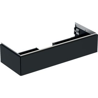 GE ONE Unterschrank für WT/-Platte 1 Schubl., 118,4x26,6x47cm, schwarz matt