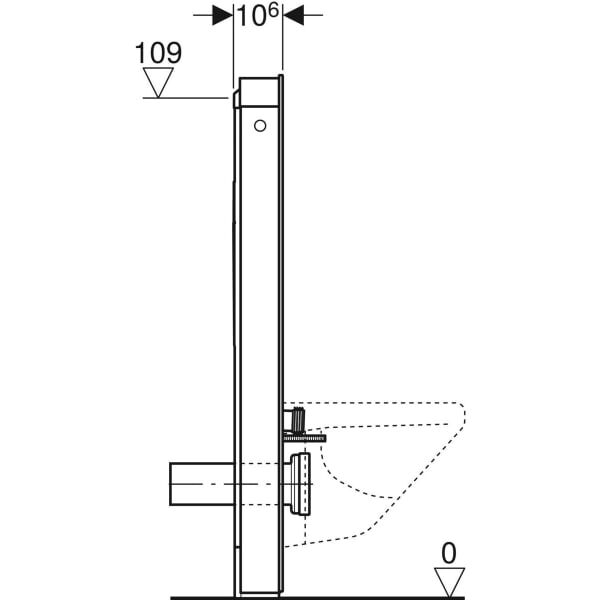 GE Monolith Plus Sanitärmodul für Wand-WC