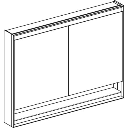 GE ONE Spiegelschrank mit ComfortLight