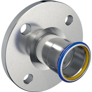 GE Mapress Edelstahl Flansch (Gas)