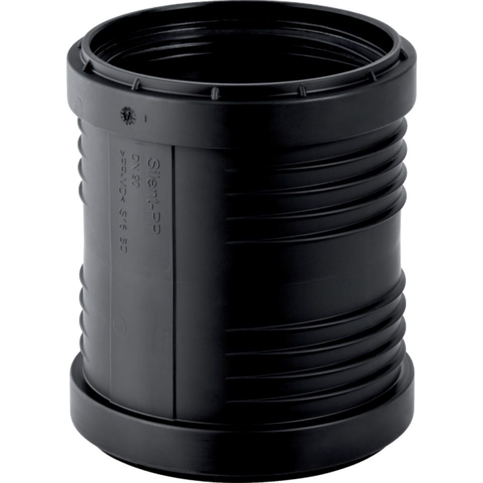 GE Silent-PP Doppelsteckmuffe d75