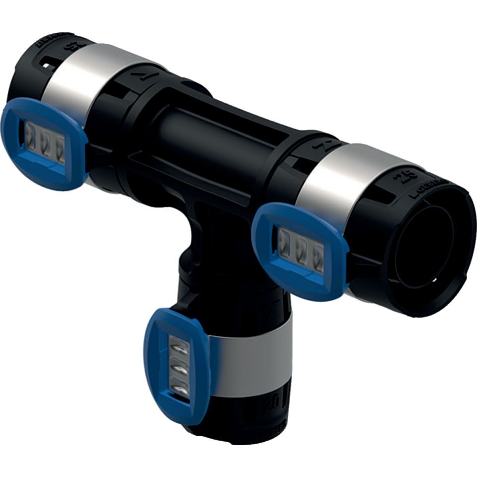 GE FlowFit T-Stück reduziert