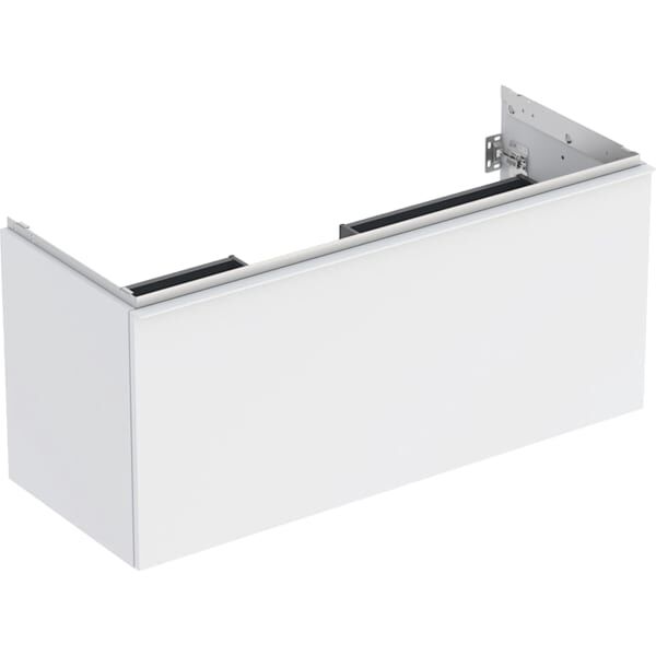 GE Acanto US für WT B:120cm, 1 Schubl. 1 i.Schubl., weiß matt