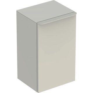 GE Smyle Square Seitenschrank mit einer Tür li, 36x60x32,6cm, sandgrau