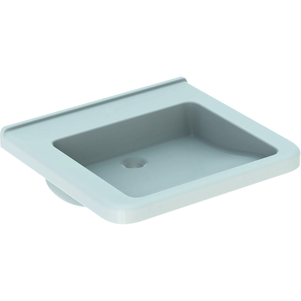 GE Renova Comfort Square WT barrierefrei 60x55cm, o. Hl., o. Ül., weiß