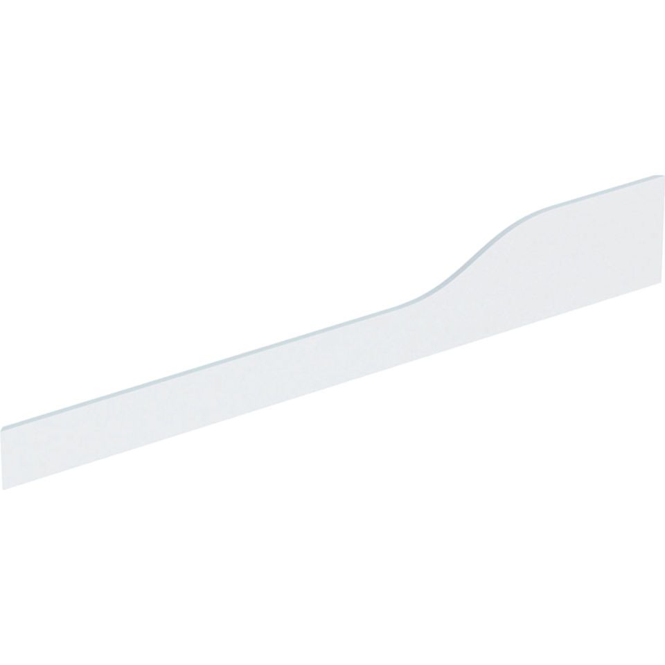 GE Bambini Dekorblende, Front für 4 WT-Arm., tieferes Becken li, weiß