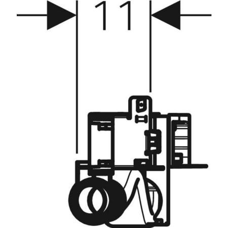 GE GIS Element für Dusche