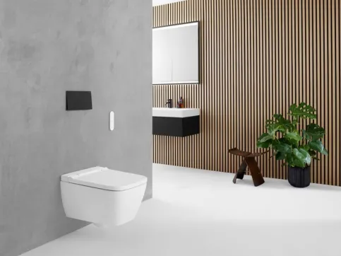 Geberit AquaClean Sela Square in eckigem Design