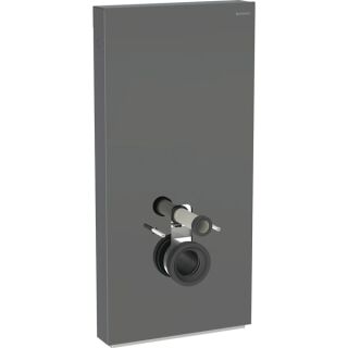 GE Monolith Plus Sanitärmodul f. WWC 101cm, Glas lava / alu. schwarzchrom