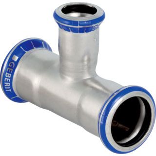 GE Mapress Edelstahl T-Stück reduziert d108-22-108