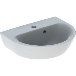 GE Renova Handwaschbecken, 45x36cm m. Hl., m. Ül., weiß