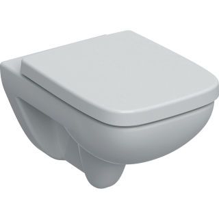 GE Renova Plan Set Wand-WC mit WC-Sitz Tiefspüler, T:54cm, weiß