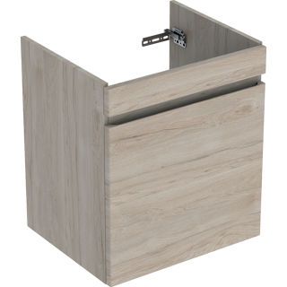 GE Renova Plan US für MWT, mit 1 Schbl. 58,8x60,5x47,3cm, Nussbaum hi hell