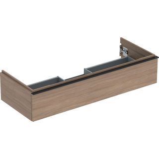 GE iCon Unterschrank für WT, 1 Schubl. 118,4x24,7x47,6cm, Eiche/Gr. Lava