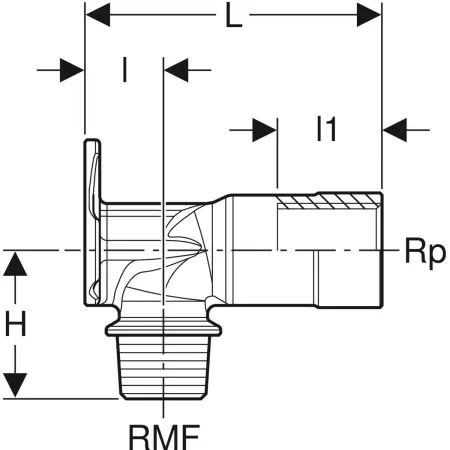 GE MeplaFix Anschlusswinkel