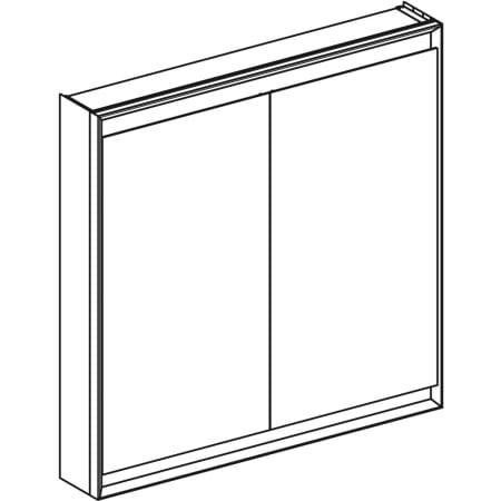 GE ONE Spiegelschrank mit ComfortLight