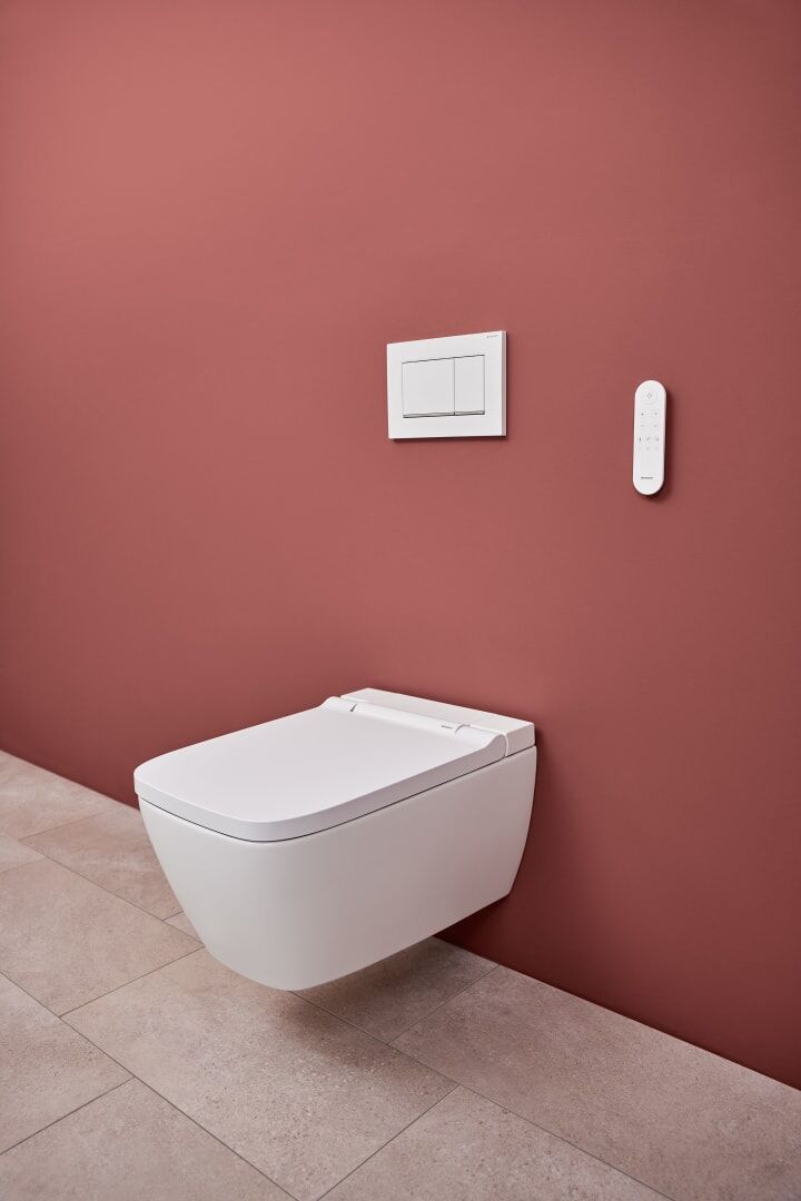 GE AquaClean Sela Square WC-Komplettanlage Wand-WC