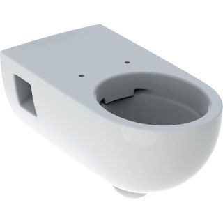 GE Renova Comfort Wand-WC Tiefspüler teilgeschlossene Form, Rimfree, weiß