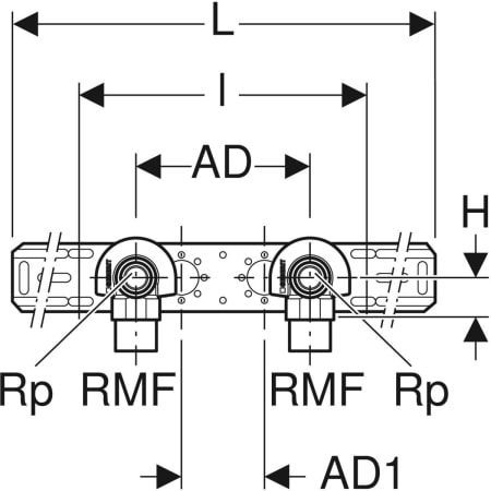 GE MeplaFix Anschlusswinkel