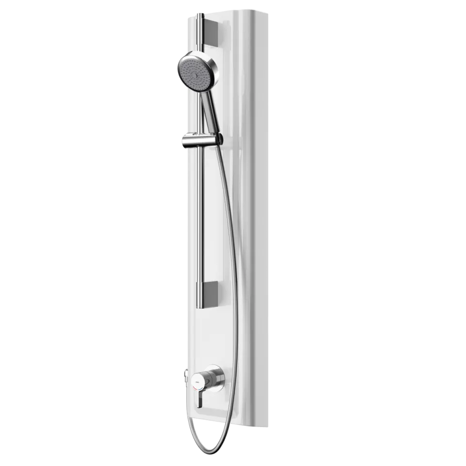 AR F5 Duschpaneel, EHM, Thermostat, MIRANIT