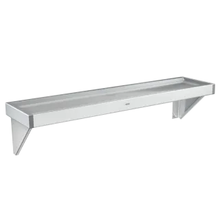 AR Ablage, SATURN, Edelstahl, 1600x138x142 mm, Aufputz