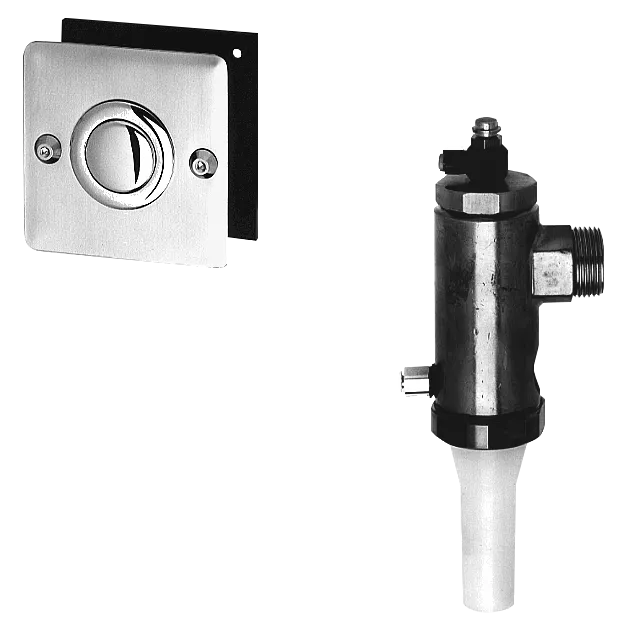 AR AQUALINE WC-Spüler, hydraulisch, fernbetätigt, Hinterwand