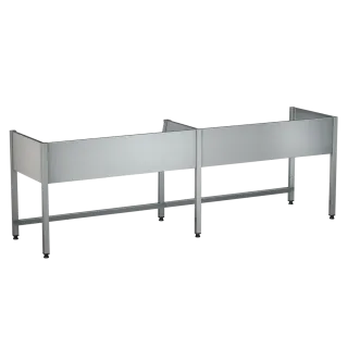 AR Untergestell, MAXIMA, Edelstahl, 2580x850x650 mm