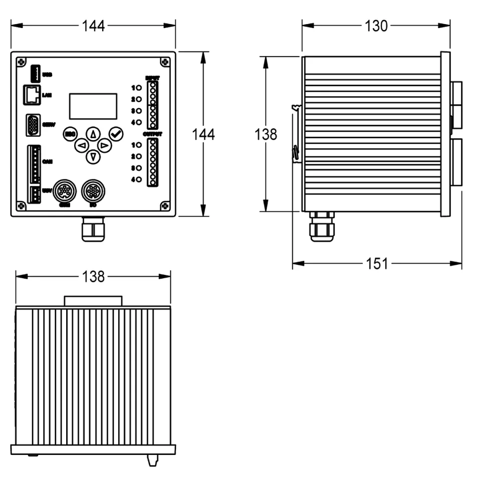 AR A3000open ECC2 Funktionscontroller