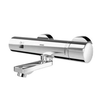 AR F3 Wandbatterie, elek., Thermostat, Schwenkauslauf