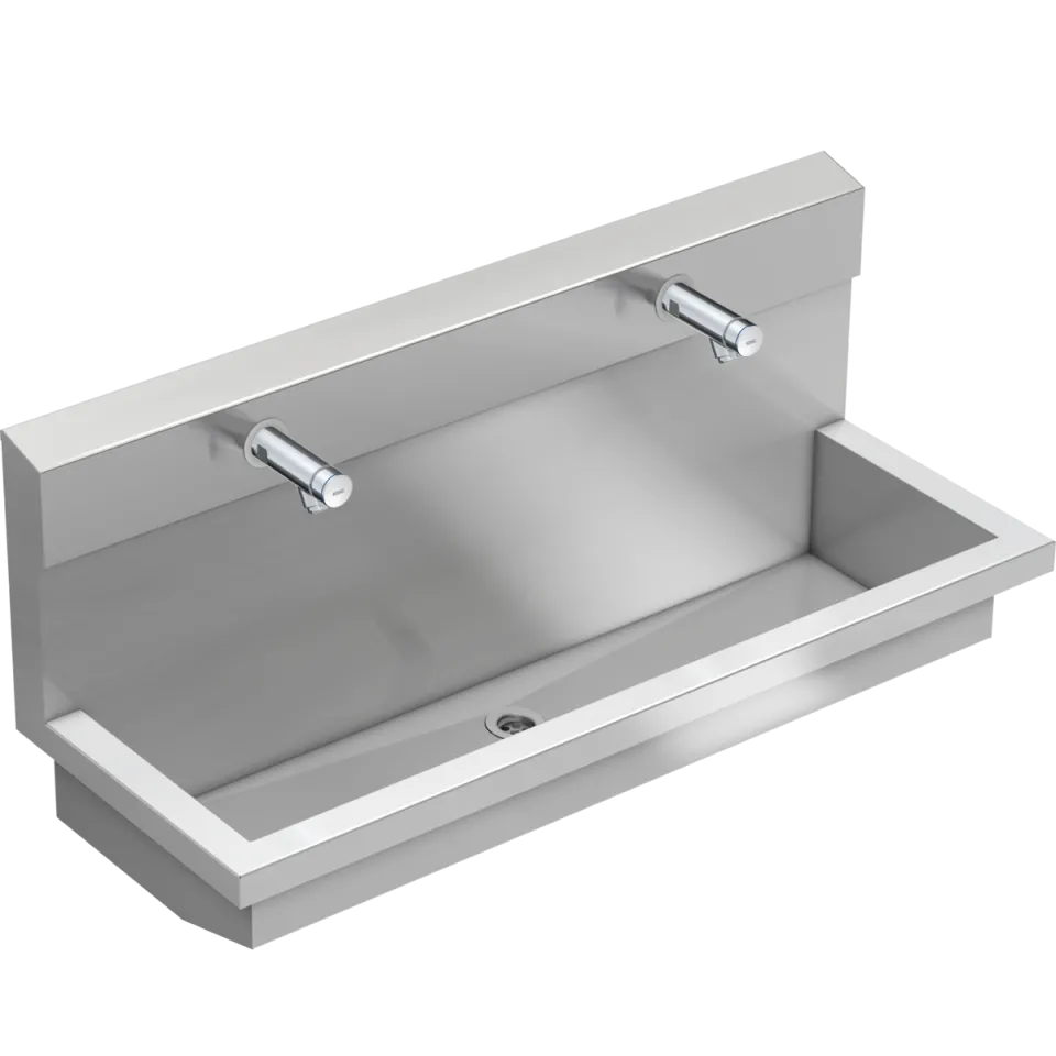 AR Waschplatzeinheit, PLANOX, Edst., 1200x530x440 mm, 2xWandventil hydr.
