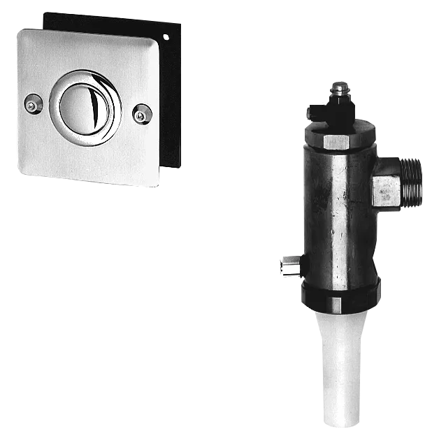 AR AQUALINE WC-Spüler, hydraulisch, fernbetätigt, Hinterwand