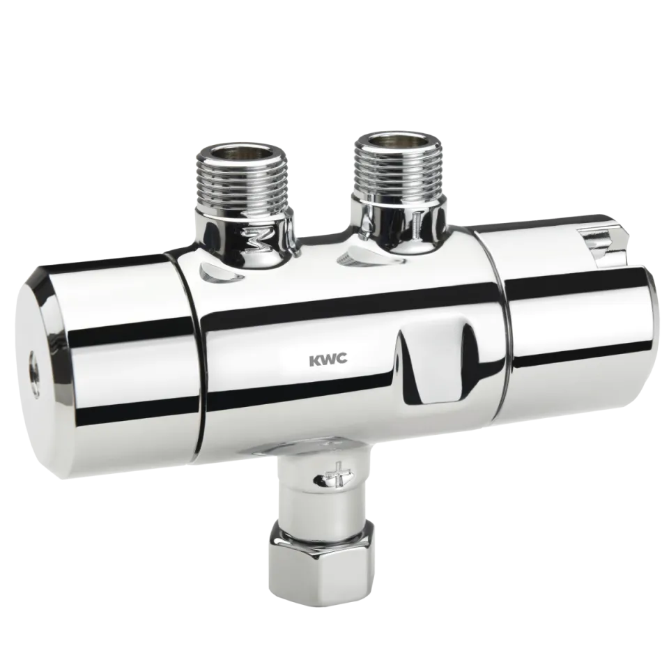 AR PURETHERM Untertisch-Thermostat, Eckventilmontage
