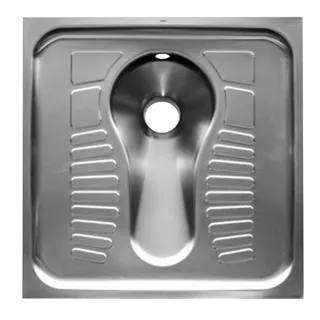 AR Hock-WC, CAMPUS, Edelstahl, Spritzkopf, 700x235x700 mm
