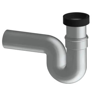 AR Siphon, CAMPUS, Kunststoff, Abgang waagerecht, DN100