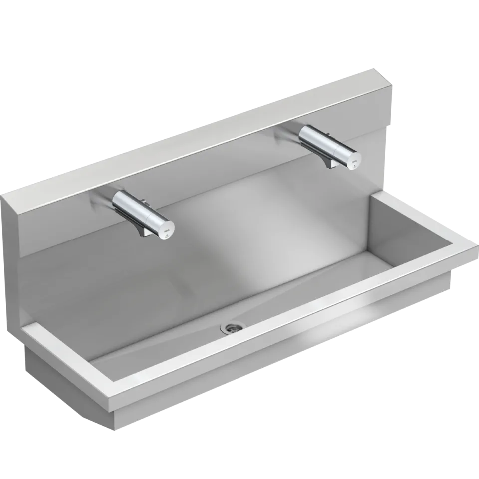 AR Waschplatzeinheit, PLANOX, Edst., 1200x530x440 mm, 2xMBatt. elektronisch