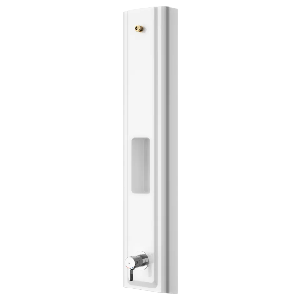 AR F5 Duschpaneel, EHM, Thermostat, MIRANIT