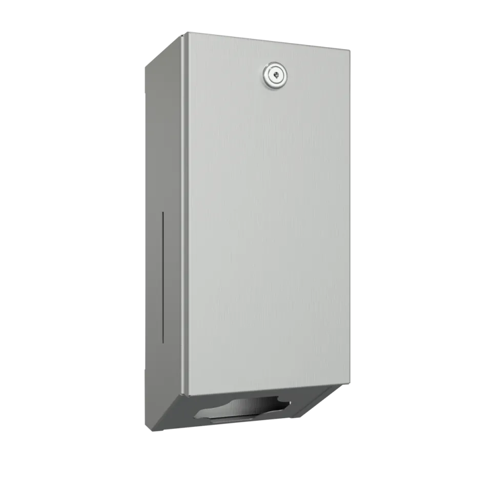 AR RODAN Toilettenpapierspender, Edelstahl, AP
