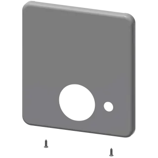 AR Edelstahlabdeckplatte, F5, 205x225 mm, für Entleerung, 2030052050