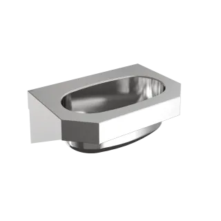 AR ANIMA, Einzelwaschtisch, Edelstahl, 360 mm