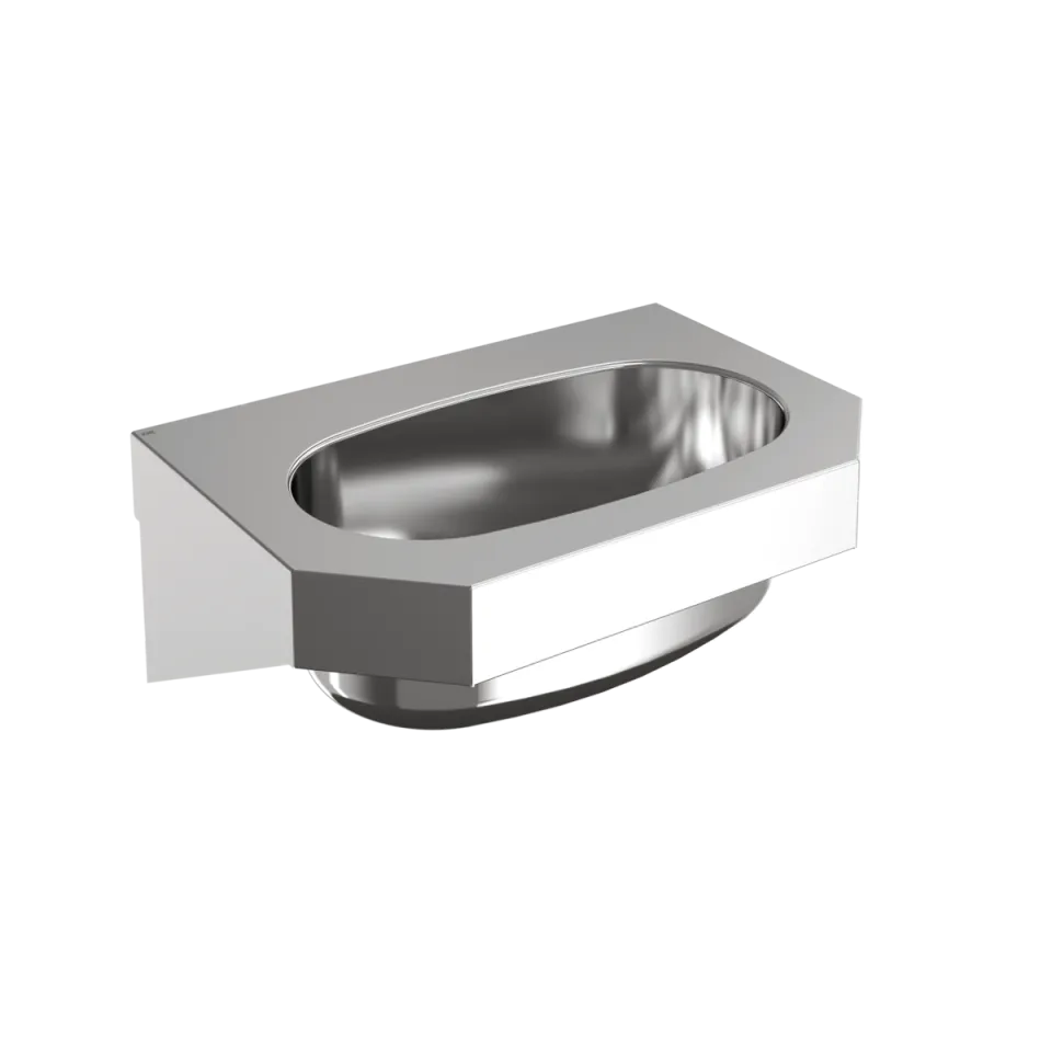 AR ANIMA, Einzelwaschtisch, Edelstahl, 360 mm