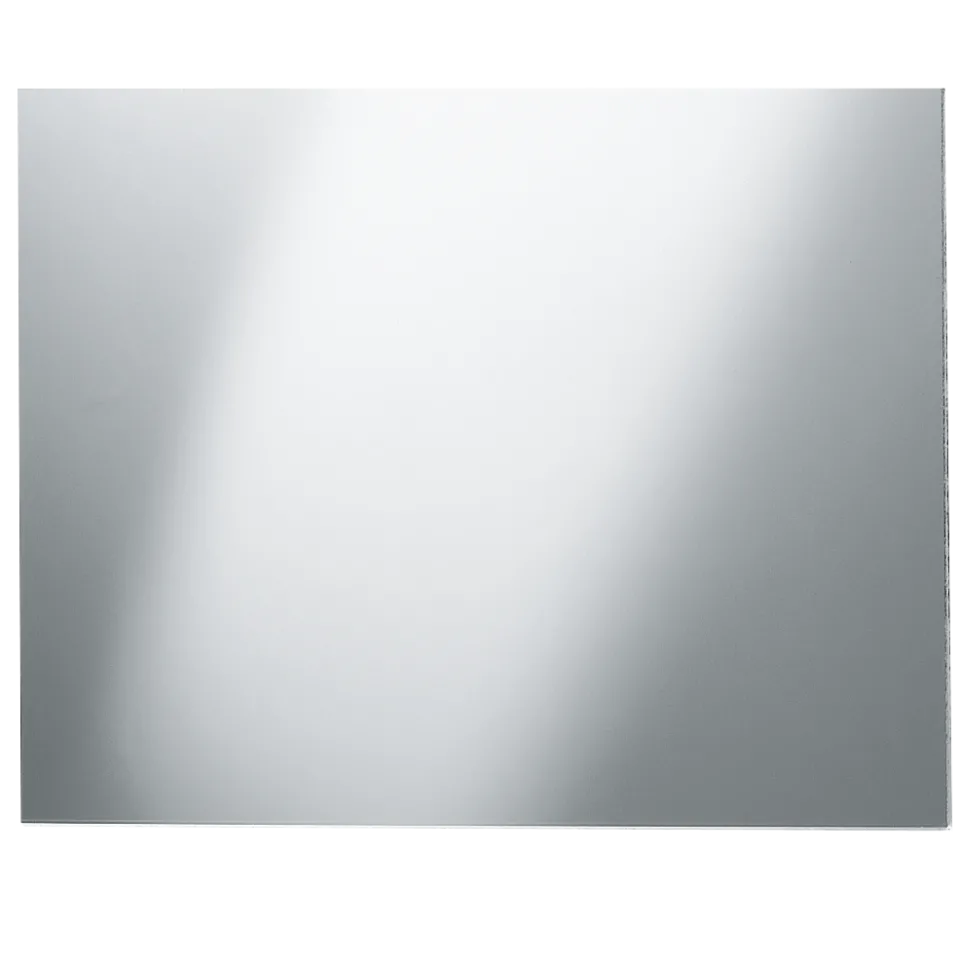 AR Spiegel, HEAVY DUTY, Edelstahl, 590x490x7 mm, verdeckte Befestigung