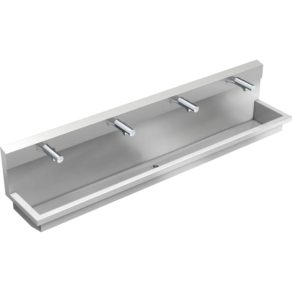 AR Waschplatzeinheit, PLANOX, Edst., 2400x530x440 mm, 4xMBatt. elektronisch