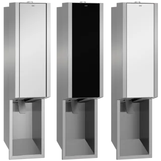 AR Schaumseifenspender, EXOS, Edst., Unterputz, 124x500x120 mm