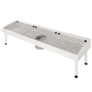 AR Stiefelreinigungsanlage, SIRIUS, MIRANIT, 2100x500x510 mm, 3 Plätze
