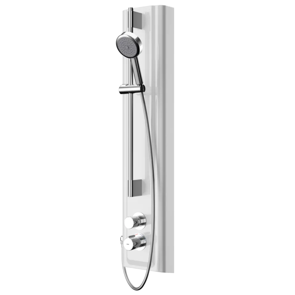 AR F5 Duschpaneel, hydr. Thermostat, MIRANIT