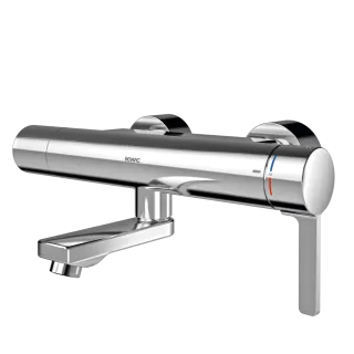 AR Thermostat-Wandbatterie, F5, EHM, Schwenkauslauf, 215 mm, Hygieneeinheit
