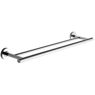 AR Doppelhandtuchstange, MEDIUS, Edelstahl, 600x54x125 mm, AP, hgl