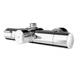 AR Wandbatterie, F5, hydr., Thermostat, für Bogen/Duschrohr, Hygieneeinheit