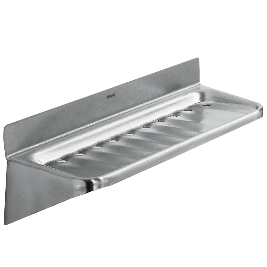 AR Seifenablage, RODAN, Edelstahl, 195x77x96 mm, AP, Abflusslöcher