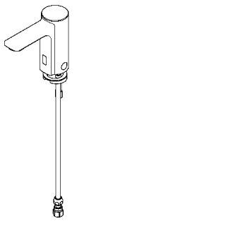AR Standventil, F5, elek., o. Mischung, 5l, Rohr, Batterie